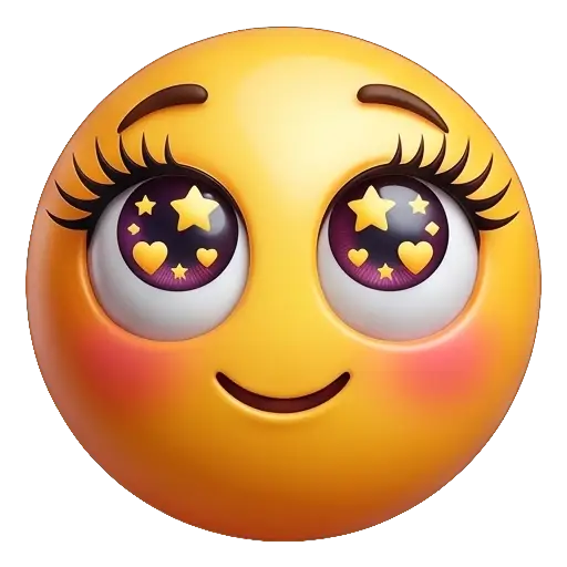 Cute smiley face, stickers, Whatssapp stickers, love, kiss me, valentine, thinking of you